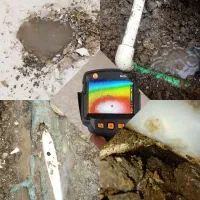 نشت‌‌یابی‌گنبد،نقطه‌زنی‌آب