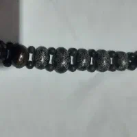 دستبنده نقره کوب موره خرماه ،تسبی وسنگ چجراویز