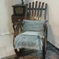 صندلی راک چوب گردوقیمت پایین