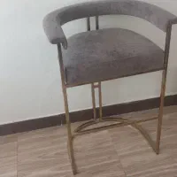صندلی کانتر  رنگ فیلی