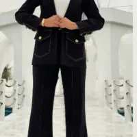کت وشلوار زنانه مشکی نو نونو ۴۰ تا ۴۲
