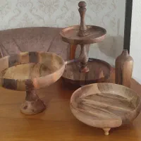 سرویس پذیرایی  چوب گردو