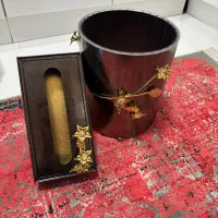سطل و جادستمال فلزی