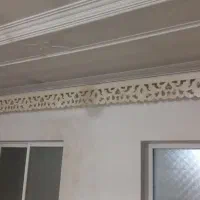 کتیبه پرده در حد خیلی نو. طول تقریبا ۵متر