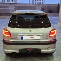پژو ۲۰۶ تیپ ۳ مدل ۱۳۹۰ فول
