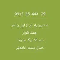 12 رند|سیم‌کارت|تهران, گلستان (شهرک راه آهن)|دیوار