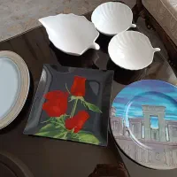 تعدادی ظرف پذیرایی