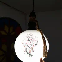 آویز یا لوستر تک شعله