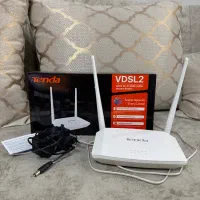 مودم روتر Tenda V300 VDSL2 / ADSL2+ سالم + جعبه