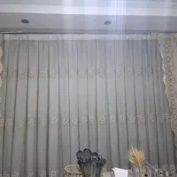 پرده طور ترک با دو والان مخمل
