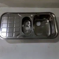 سینک یک و نیم لگن تو کار ۱۰۰*۵۰ لگن راست
