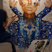 سفارش تابلونقاشی درتمامی تکنیک ها با بهترین کیفیت