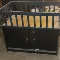 تخت نوزاد و کودک چوبی