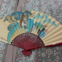 تابلو بادبزن دیواری