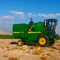 کمباین 89 موتور جاندیر گیج بلند