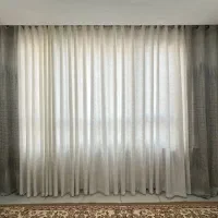 پرده پذیرایی با والان مدل پانچ