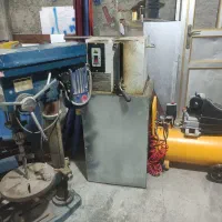ابزاروسایل مغازه الومنیوم سازی دریل ستونی
