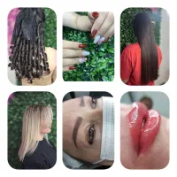 سالن زیبایی رنگ لایت میکروناخن آرایش دائم/مژه بافت