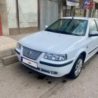 سمند ef7 سفید مدل ۹۶