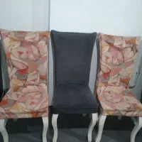 سه عدد صندلی نهار خوری