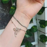 دستبند پاپیونی دو لاین