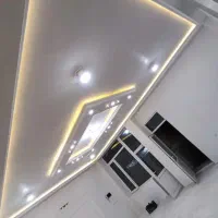 گچ خاک با کروم کاری تراز لیزری،سفیدکاری با کیفیت