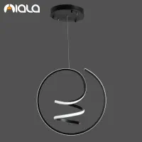 لوستر/مدرن ریموت دار دایره فنری کد L5022برند نیالا