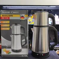 چای ساز چایساز استیل سیلور کرست ۱۸۰۰