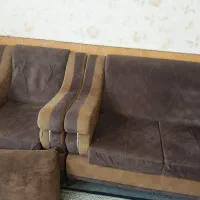 مبلمان هفت نفره کارکرده سالم