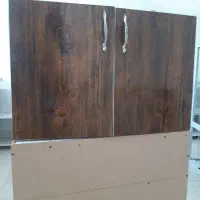 سه متر کابینت همراه با سینک و آبچک در حد نو