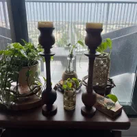 جا شمعی رو میزی