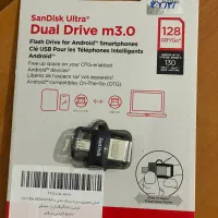 فلش سن دیسکUltra Dual Drive M3.0 حجم 128 گیگابایت
