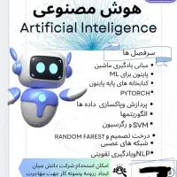 آموزش هوش مصنوعی،یادگیری ماشین،پردازش تصویر
