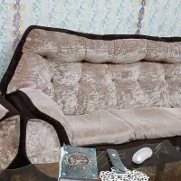 مبل راحتی ۷ نفره سالم قیمت مفت فقط بخاطر کمبود جا