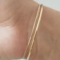 فروش فوری النگو مفتولی و آینه ای