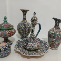 سفال دست ساز مینا کاری