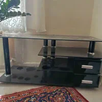 میز تلویزیون شیشه سکوریت