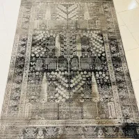 فرش لاکی طوسی
