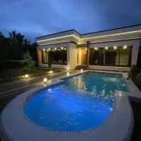 ویلای لوکس سنددار/ ۳۵۰ متری استخردار دلباز