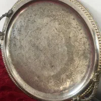 سینی مس برنج عتیقه