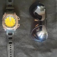 ساعت  REGAL و عینک آفتابی مردانه تسبیح و..