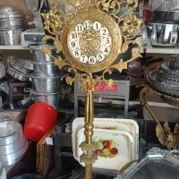ساعت ایستاده برنجی
