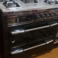 اجاق گاز صفحه شیشه ای طرح فر