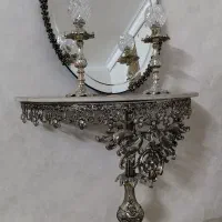 میز نهار خوری / آینه و شعمدان