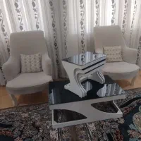 مبل ۷ نفره بسیار تمیز به همراه جلومبلی