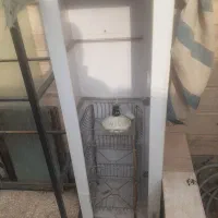 یک دونه کابینت ام دی اف تک با شیشه هاش