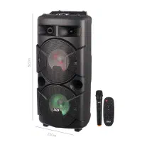 اسپیکر چمدانی بلوتوثی رم و فلش خور Liko MAX-250