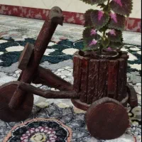 گلدان چوبی بسیار زیبا