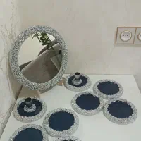 هفت سین رزینی کار شده روی بیس پی وی سی