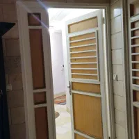 درب آهنی سنگین ۲۱۲×۱۱۰ محکم و آماده نصب